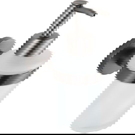 Mexen Remo soap dispenser, brushed gun gray - 70507388-66