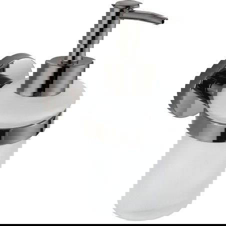 Mexen Remo soap dispenser, black chrome - 70507388-73