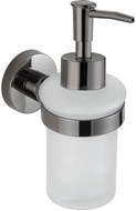 Mexen Remo soap dispenser, black chrome - 70507388-73