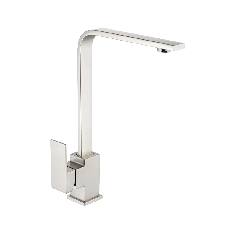 Mexen Liv kitchen mixer tap, inox - 672100-99