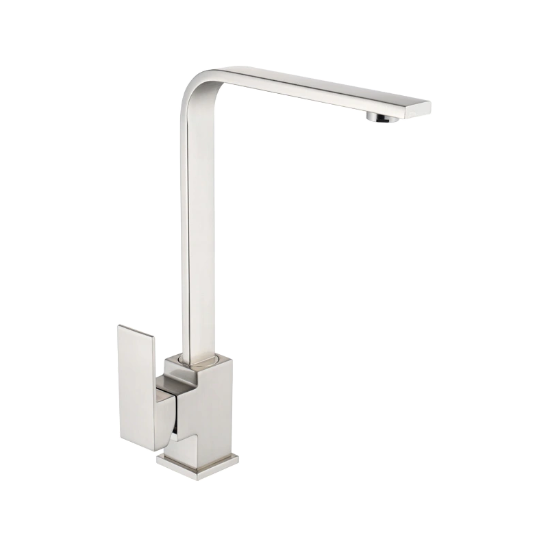 Mexen Liv kitchen tap, stainless steel - 672100-99