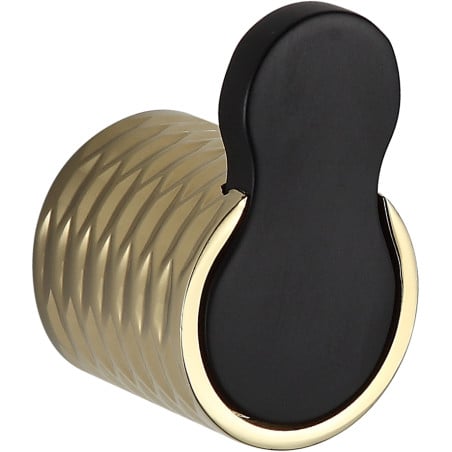 Mexen Base towel hook, Black/Gold - 7088235-57
