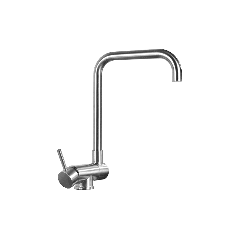Mexen Madox under-window kitchen mixer tap, Chrome - 672000-00