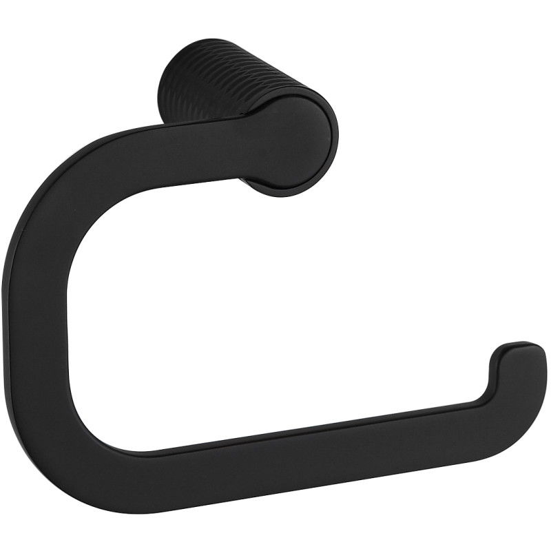 Mexen Base toilet roll holder, Black - 7088233-70
