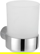 Mexen Base toothbrush cup, Chrome - 7088238-00