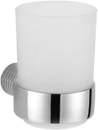 Mexen Base toothbrush mug, chrome - 7088238-00