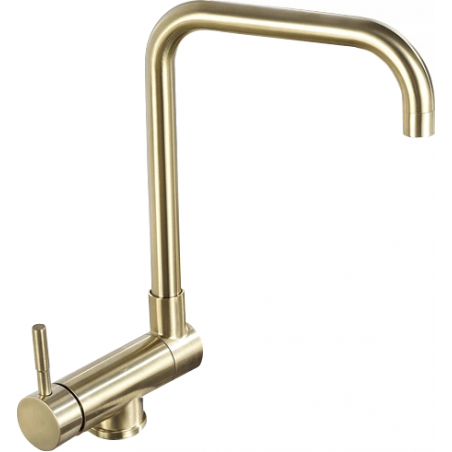 Mexen Madox under-window kitchen tap, brushed gold - 672000-50