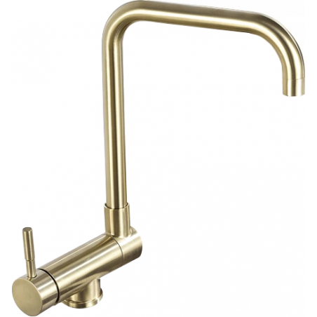 Mexen Madox window kitchen faucet, brushed gold - 672000-50