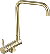 Mexen Madox under-window kitchen tap, brushed gold - 672000-50
