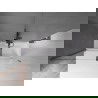 Mexen Velar 2-wing sliding bathtub screen 180 x 150 cm, transparent, gun metal - 896-180-000-01-95