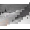 Mexen Velar 2-panel sliding bathtub screen 150 x 150 cm, transparent, gun metal - 896-150-000-01-95