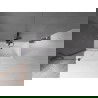 Mexen Velar 2-panel Sliding Bathtub Screen 110 x 150 cm, Transparent, Gun Metal - 896-110-000-01-95