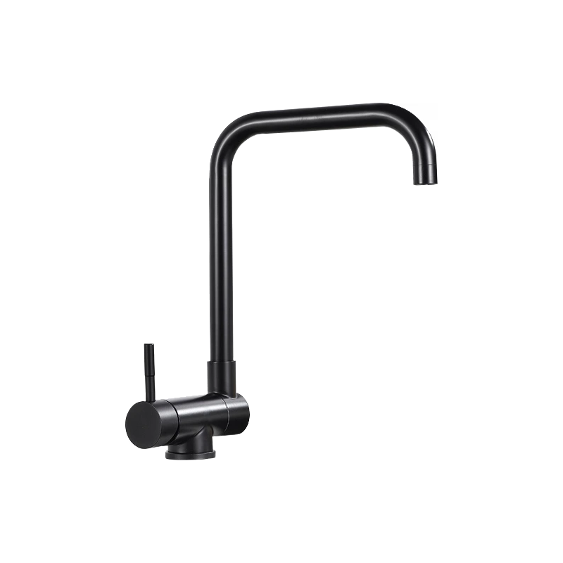 Mexen Madox kitchen window faucet, black - 672000-70