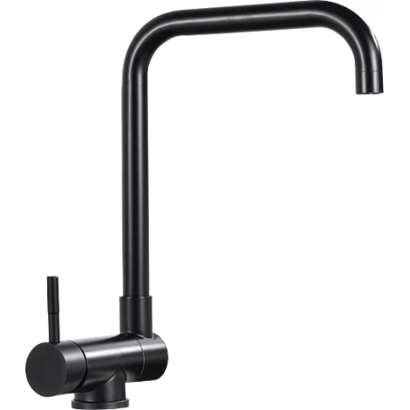 Mexen Madox kitchen window faucet, black - 672000-70