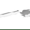 Mexen Adox toilet paper holder, chrome - 7018233-00