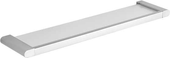 Mexen Adox hanging glass shelf, Chrome - 7018237-00