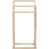Mexen Bamboo standing towel rack, natural bamboo - 701342-00