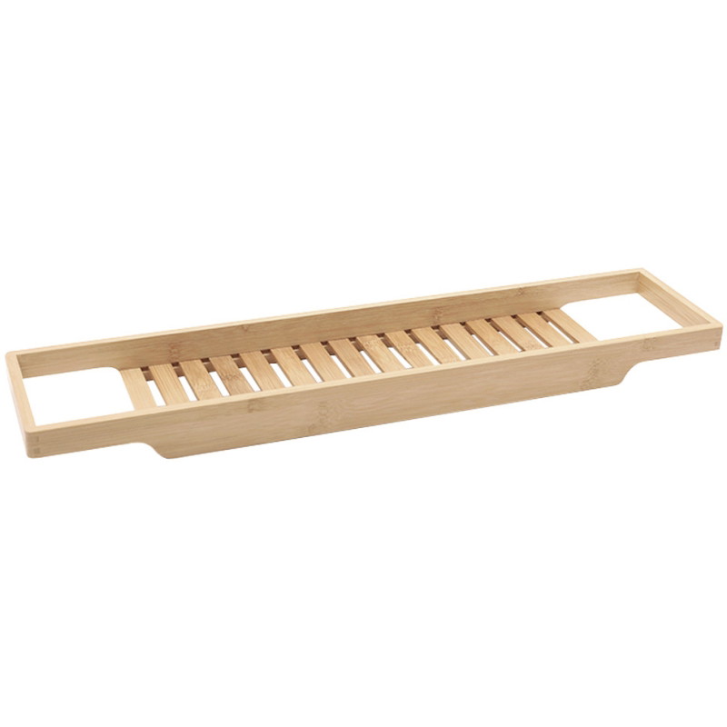 Mexen Bamboo shelf for bathtub 80 cm, natural bamboo - 701080-00