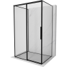 Mexen Rox-3S 3-sided sliding shower cabin left 90 x 100 cm, black frame, black - 8C2-090-100-70-70-3S-L