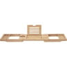 Mexen Bamboo bath tray 70-105 cm, natural bamboo - 701170-00