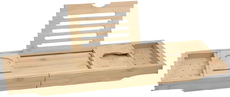 Mexen Bamboo bath tray 70-105 cm, natural bamboo - 701170-00