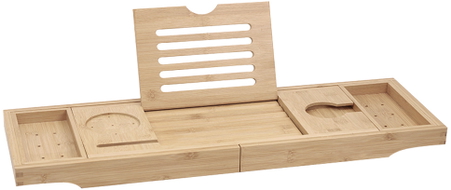 Mexen Bamboo shelf for a bathtub 70-105 cm, natural bamboo - 701170-00