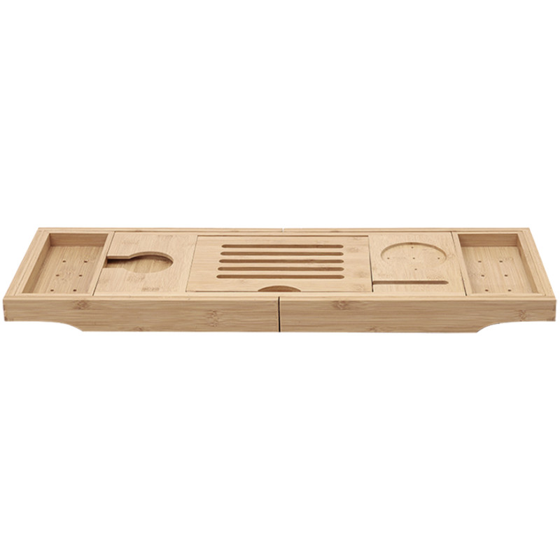 Mexen Bamboo shelf for a bathtub 70-105 cm, natural bamboo - 701170-00