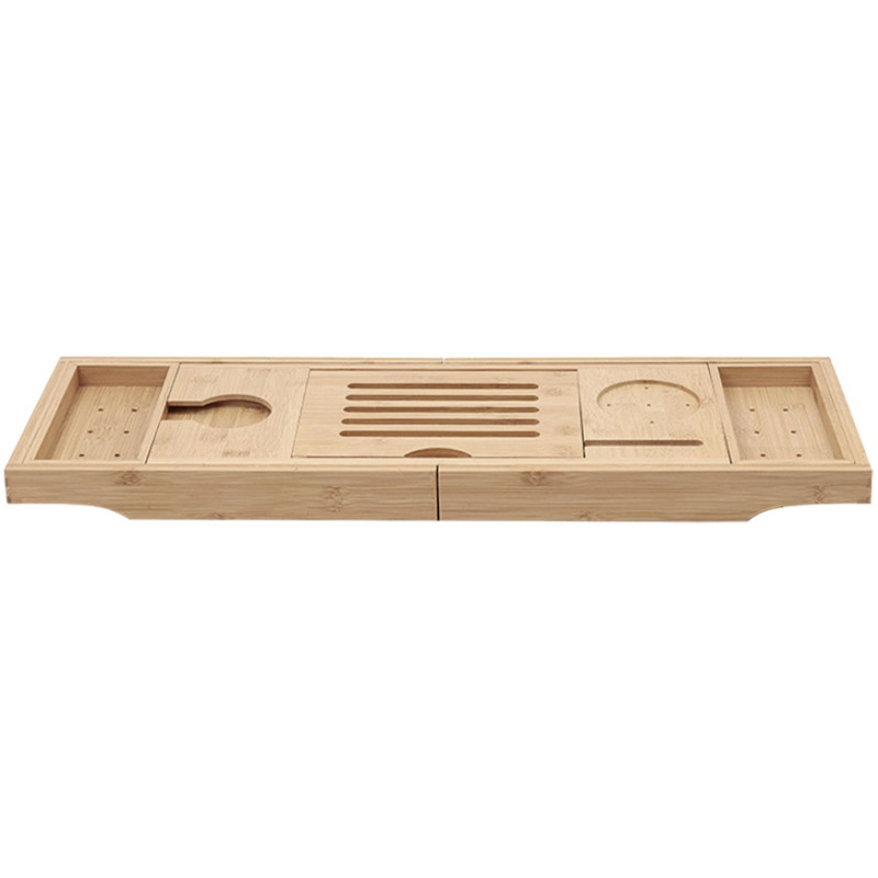 Mexen Bamboo shelf for bathtub 70-105 cm, natural bamboo - 701170-00