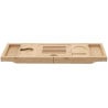 Mexen Bamboo bath tray 70-105 cm, natural bamboo - 701170-00