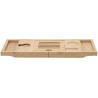 Mexen Bamboo shelf for a bathtub 70-105 cm, natural bamboo - 701170-00