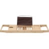 Mexen Bamboo shelf for bath 70-100 cm, natural bamboo - 701270-00