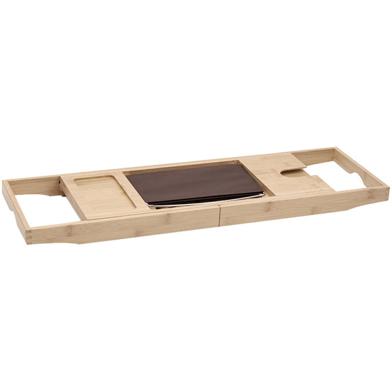 Mexen Bamboo bathtub shelf 70-100 cm, bambus natural - 701270-00