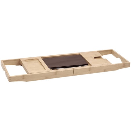 Mexen Bamboo shelf for bath 70-100 cm, natural bamboo - 701270-00