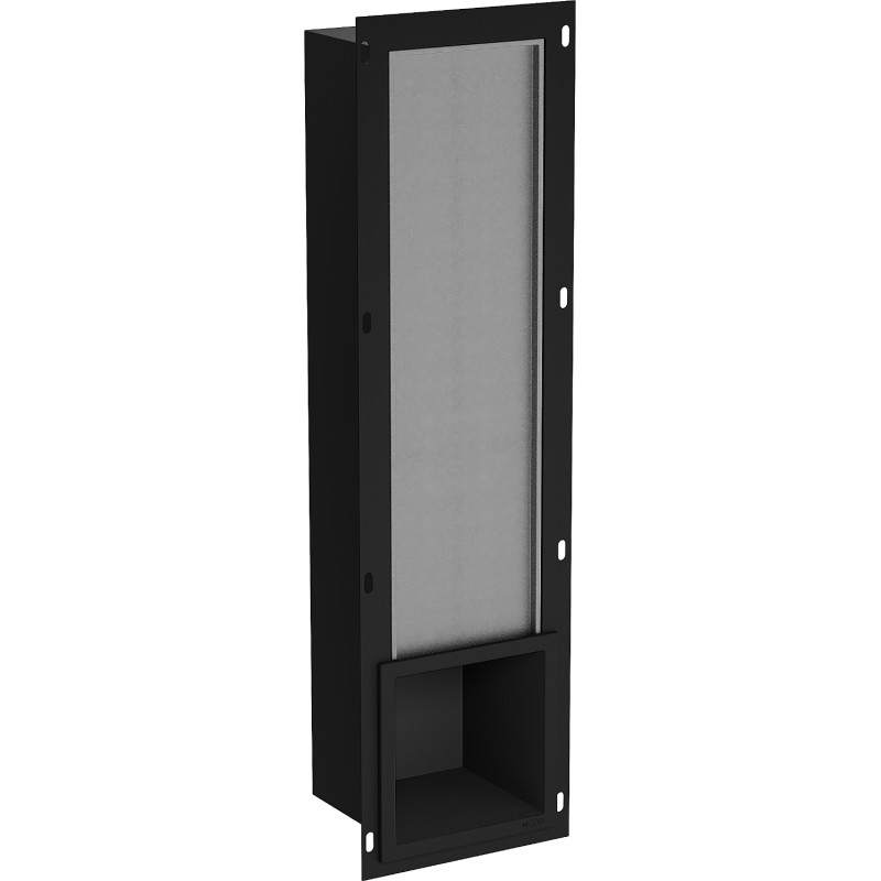 Mexen X-Wall-B toilet paper holder, black - 1975