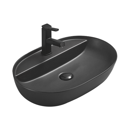 Mexen Adel countertop sink 60 x 41 cm, black matte - 22166085