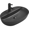 Mexen Adel countertop washbasin 60 x 41 cm, Black matt - 22166085