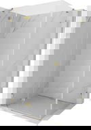 Mexen Lunar hinged shower enclosure left 75 x 90 cm, transparent, gold - 834-075-090-50-00-L