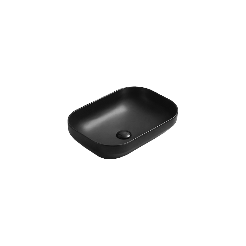 Mexen Daria countertop washbasin 50 x 35 cm, black matte - 21935085