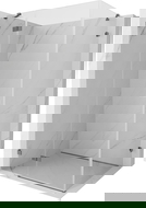 Mexen Lunar left-hinged shower cabin 80 x 90 cm, transparent, gun metal - 834-080-090-95-00-L