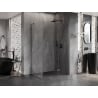 Mexen Lunar right hinged shower cabin 75 x 80 cm, transparent, gun metal - 834-075-080-95-00-P