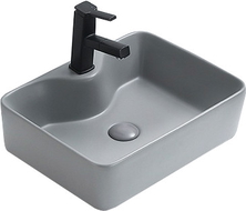 Mexen Eva countertop washbasin 48 x 37 cm, Light Grey matt- 21424961