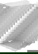 Mexen Lunar L left-opening shower enclosure 80 x 90 cm, transparent, white - 834L-080-090-20-00-L