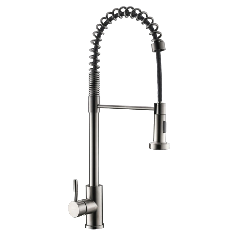 Mexen Clara kitchen mixer tap, inox - 670501-99