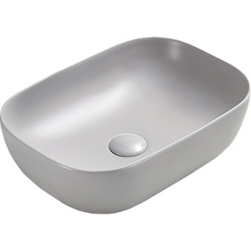 Mexen Rita countertop sink 45 x 32 cm, matte gray - 21084567