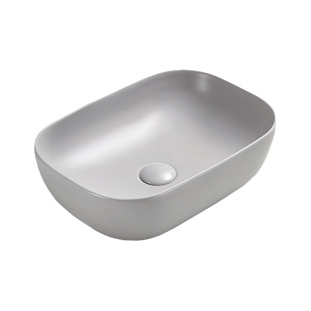 Mexen Rita above-counter washbasin 45 x 32 cm, matte ash gray - 21084567