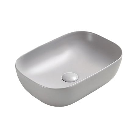 Mexen Rita countertop washbasin 45 x 32 cm, matte grey - 21084567