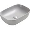 Mexen Rita countertop washbasin 45 x 32 cm, matte grey - 21084567