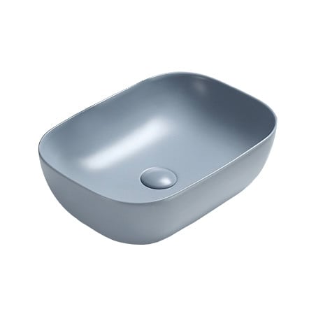 Mexen Rita countertop washbasin 45 x 32 cm, grey-blue matte - 21084569