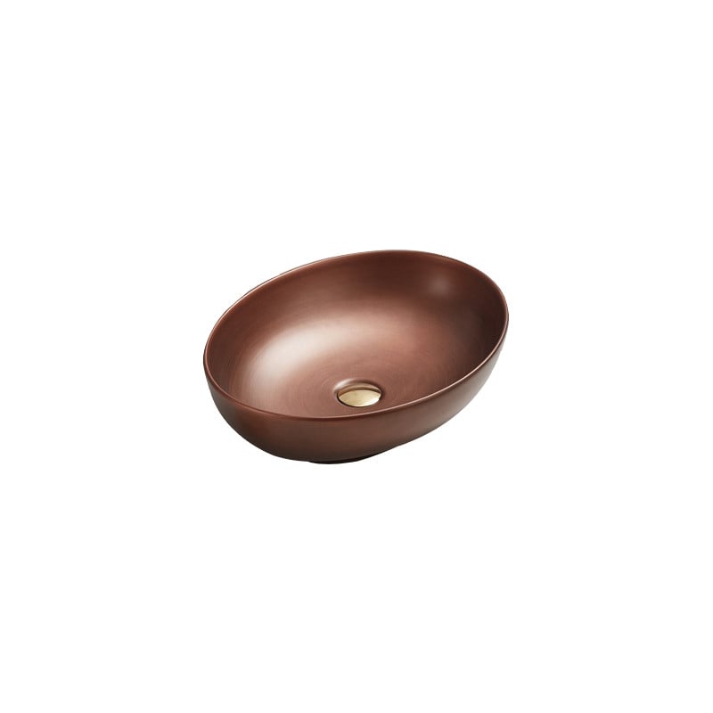 Mexen Iko countertop washbasin 52 x 39 cm, Copper - 22245251