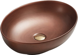 Mexen Iko countertop washbasin 52 x 39 cm, Copper - 22245251